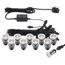 SAXBY - Влагозащитени LED ЛУНИ  IKONPRO CCT  73347  3000K/4000K 25mm kit IP67 0.75W cct