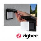 PAULMANN - 50137   Wall Switch Smart Home Zigbee 3.0 On/Off/Dimm Outdoor  ✴ Black