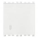 VIMAR - 19008.FX.2.B - 1P NO 10A 2M push button screwless white