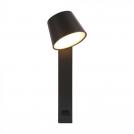 V-TAC - 8W LED Wall Light USB Function 3000K Black SKU: 23406 (1)