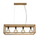 SEARCHLIGHT - Пендел SQUARE 54741-4NA Е27 4x60W