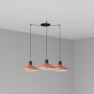 FARO - KOMBO Terracotta pendant lamp Ø400 68597-3L 