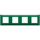 VIMAR - 14669.47 - Plate 8M (2+2+2+2) 71mm Reflex emerald