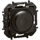 LEGRAND - Rotary dimmer R=5-300W L=5-300VA LED=5-75VA Black Niloe New NP2411BK