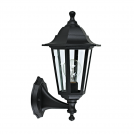 ACA LIGHTING - PLGQ1B wall garden luminaire black