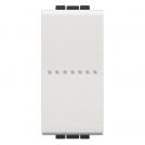 BTICINO - N4054 Changeover switch axial 1P 16A 250 Vac - white