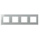 TEM - OL28ES Frame 2+2+2+2M, color Silver, Modul
