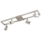 EGLO - Плафон  LED 4хGU10 5W 4x400lm никел-мат  93678  ZERACO