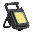 ULTRALUX - Portable multifunctional keychain LED flashlight 5W, 6500K, 5V DC, IP44 LFM5