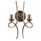 INTERIORS 1900 - wall luminaire   PENN CA7W2BB  E14, 2x40W