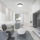 V-TAC - 24W LED Плафон Кръг Черна Рамка 3000К IP44 SKU: 76361 (1)