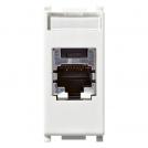 VIMAR - 14340.2 - RJ45 Cat5e Panduit FTP Интернет розетка 1M Бял PLANA