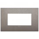 VIMAR - 19654.04 - Classic plate 4M metal matt titanium
