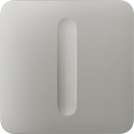 AJAX - Front panel for Smart dimmer stand-alone, mica, SoloButton 98613.257.OY1