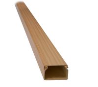 ELMARK - 2M 40x25 PLASTIC CABLE TRUNKING CT2 LIGHT BEECH - 5624025LB