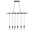 SEARCHLIGHT - Ceiling Pendant WOODY 95041-6BR Е27 6x60W