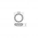 SMARTER - плафон RIBA 01-1241 E27, 3 x max. 42W, IP44 (1)