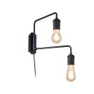 IDEAL LUX - Аплик    TRIUMPH AP2  242385 Nero