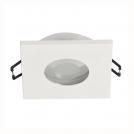 PIPOLUX - Ceiling downlight frame water proof IP44 GU10 85mm, sand white, DDL18494-SWH