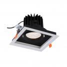 NOWODVORSKI - Луна за вграждане 8718 CL DIA LED 30W, 4000K WHITE/BLACK • 2250 lm  <  40 ° CRI 90 • IP20