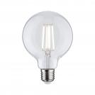PAULMANN - LED Крушка  29127   Eco-Line Filament 230V LED Globe G95 ⚡ E27 ⚡ 840lm ⚡ 4W ⚡ 4000K ✴ Прозрачен 
