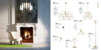 LIS LIGHTING - Лампион MAGNUM 1075P-H06 E14, 3x40W, H180, D30cm, злато (2)