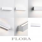 NOVA LUCE - Влагозащитен аплик  Д:23, Ш:6.5, В:6.5 см.    9030808   FLORA ⚡ LED 11W ⚡ 774Lm ⚡ 3000K ⚡ 220-240V ⚡ IP54 ✴ Пясъчно бял