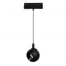 ACA LIGHTING - LED MAGNETIC PENDANT 48V DC 12W 4000K 1000LM 36° OSRAM RA90 Φ100*134MM IONAP1240B Black Matte