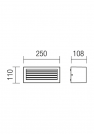 REDO GROUP - Аплик влагозащитен BRICK 9898 AP/PL 1X23W E27 IP54 DG decor decor (1)