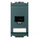 VIMAR - 16359.4 - RJ45 Cat5e Netsafe UTP 110 outlet grey