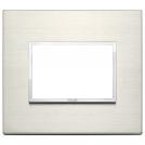 VIMAR - 21653.08 - Plate 3M aluminium titanium