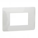 SCHNEIDER ELECTRIC - NU210318 New Unica - cover frame - 1 gang - 3 module - white