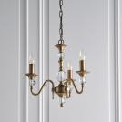 INTERIORS 1900 - chandelier POLINA LX124P3B E14, 3x40W (2)