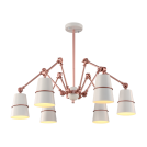 ELMARK - SPIDER ПОЛИЛЕЙ 6XE27 БЯЛ 955SPIDER6/WH