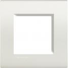 BTICINO - LNA4802BI Square cover plate 2 modules - white 