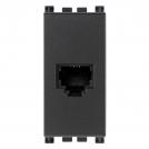 VIMAR - 19320 - RJ11 phone jack 6/4 grey