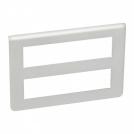 LEGRAND - 0 793 37 Plate Mosaic - 2 x 8 modules - alu