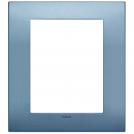 VIMAR - 19668.76 - Classic plate 8M technopolymer matt blue