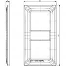 VIMAR - 14643.03 - Plana Рамка 2х2М немски стандарт Beige (1)