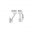 FARO - PURE LED Black and off white wall lamp Ref.24528 (4)