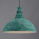 ACA LIGHTING - pendant luminaire KS198450PTR 1xE27 green/antique green (1)
