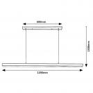 RABALUX - PENDANTS  TARIQ 72128 30W 1650lm 4000K  (5)
