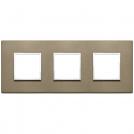 VIMAR - 21644.05 - Plate 6M (2+2+2) 71mm dark bronze