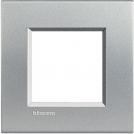 BTICINO - LNA4802TE Square cover plate 2 modules - tech 