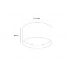 POLARIS LIGHTING - LED DOWNLIGHT ENA Ø120/64mm 12W 3000K 860lm 90° White 1122 (2)