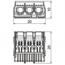 OBO BETTERMAN - Конектор трипроводен 3x0.2 - 4 mm² 450V 32A 2054423 (1)