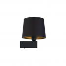 NOWODVORSKI - Аплик 8197 CHILLIN I BLACK BL/G • E27 1x10W LED • IP20