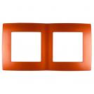 ELMARK - 190558 - CITY DOUBLE PANEL ORANGE METALLIC