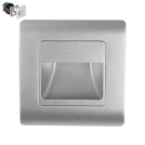 EMITHOR - 70410 STEP LIGHT LED/1W,4000K, MATT SILVER