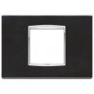 VIMAR - 20652.C12 - Classic plate 2centrMBS Bright anthracite